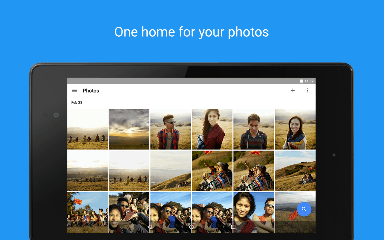 Google Fotos app smartphone
